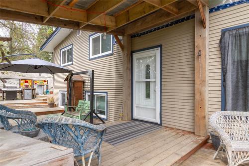 179 Springbend Road, Enderby, BC - Outdoor With Deck Patio Veranda With Exterior