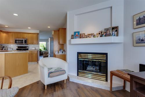 102-2250 Louie Drive, Westbank, BC - Indoor With Fireplace