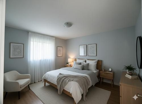 207-3155 Gordon Drive, Kelowna, BC - Indoor Photo Showing Bedroom