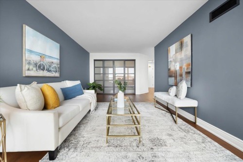 903-5 Rowntree Road, Toronto, ON - Indoor Photo Showing Living Room