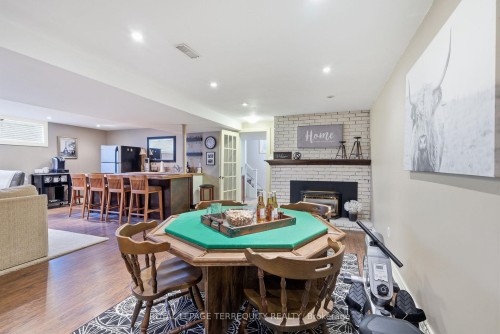 116 Centre Street N, Whitby, ON - Indoor With Fireplace