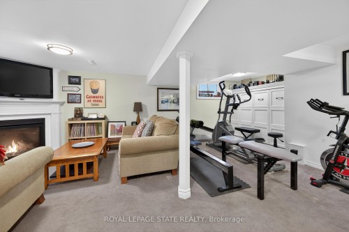 13 Cameron Avenue, Hamilton, ON - Indoor With Fireplace