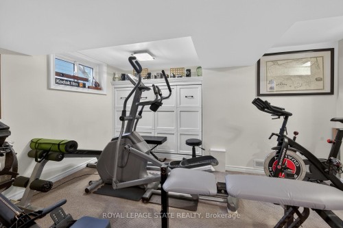 13 Cameron Avenue, Hamilton, ON - Indoor Photo Showing Gym Room