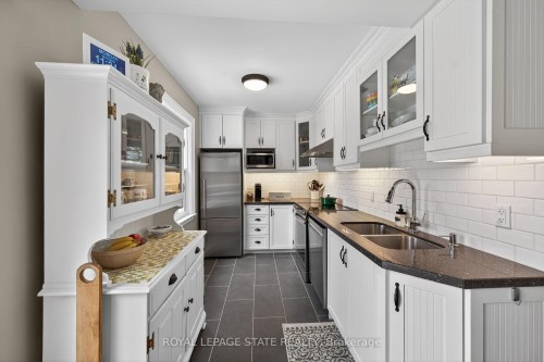 13 Cameron Avenue, Hamilton, ON - Indoor Photo Showing Kitchen With Double Sink With Upgraded Kitchen