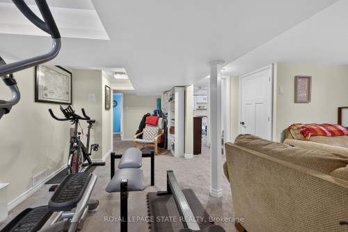 13 Cameron Avenue, Hamilton, ON - Indoor Photo Showing Gym Room