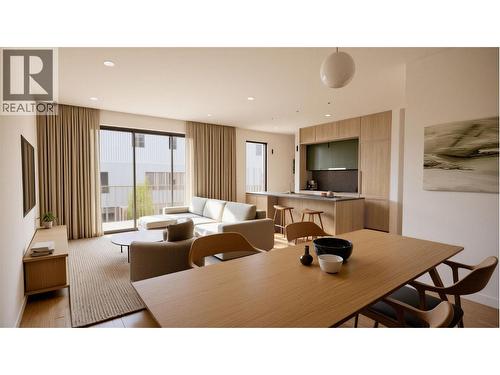 architect render - main floor - 409 Copper Road Unit# 3, Rossland, BC - Indoor