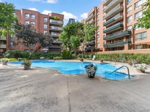 Pool - 201-1315 Rue Notre-Dame O., Montréal (Ville-Marie), QC - Outdoor With In Ground Pool With Balcony