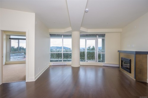 728-2745 Veterans Memorial Pkwy, Langford, BC - Indoor Photo Showing Living Room With Fireplace