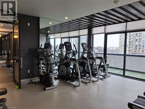 181 King Street Unit# 1509, Waterloo, ON - Indoor Photo Showing Gym Room