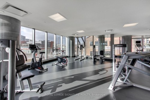 811-150 East Liberty Street, Toronto, ON - Indoor Photo Showing Gym Room