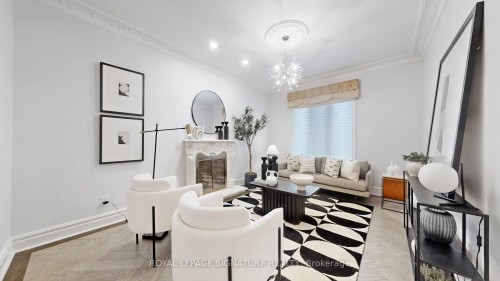 346 Elmwood Avenue, Toronto, ON - Indoor With Fireplace