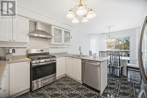 3395 Trelawny Circle, Mississauga, ON - Indoor Photo Showing Kitchen With Double Sink