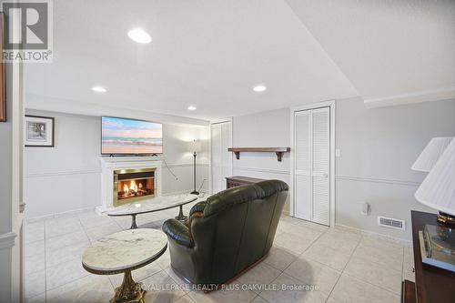 3395 Trelawny Circle, Mississauga, ON - Indoor With Fireplace