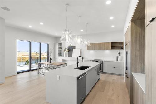 22 Avonlynn Court, Winnipeg, MB - Indoor Photo Showing Kitchen With Upgraded Kitchen