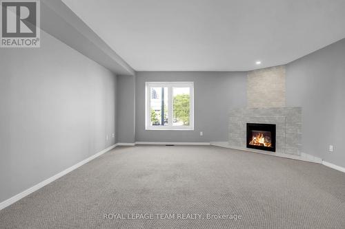 89 Thornbury Crescent, Ottawa, ON - Indoor With Fireplace