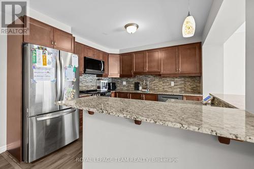 708 Mayfly Crescent, Ottawa, ON - Indoor Photo Showing Kitchen With Upgraded Kitchen
