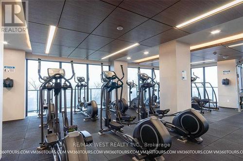 5111 - 30 Shore Breeze Drive, Toronto, ON - Indoor Photo Showing Gym Room