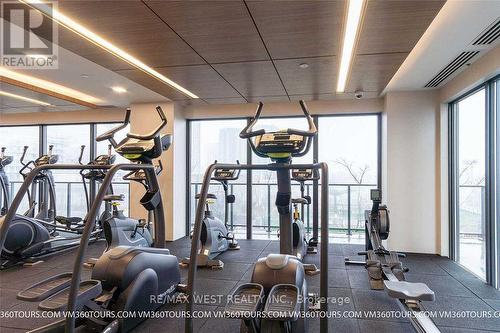5111 - 30 Shore Breeze Drive, Toronto, ON - Indoor Photo Showing Gym Room