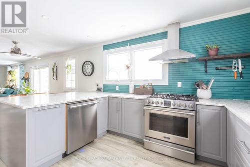 104 Cameron Drive, Kawartha Lakes (Fenelon), ON - Indoor Photo Showing Kitchen With Stainless Steel Kitchen