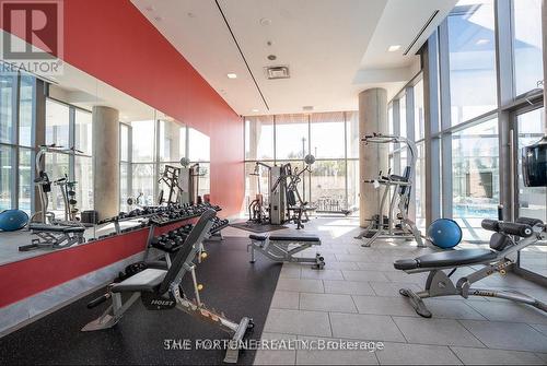 1712 - 103 The Queensway, Toronto, ON - Indoor Photo Showing Gym Room
