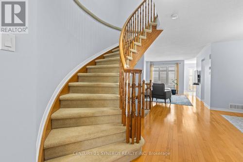 Curved Staircase - 437 Claridge Drive, Ottawa, ON - Indoor Photo Showing Other Room
