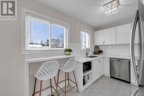 10 Barron Court, Clarington, ON - Indoor Photo Showing Kitchen With Double Sink