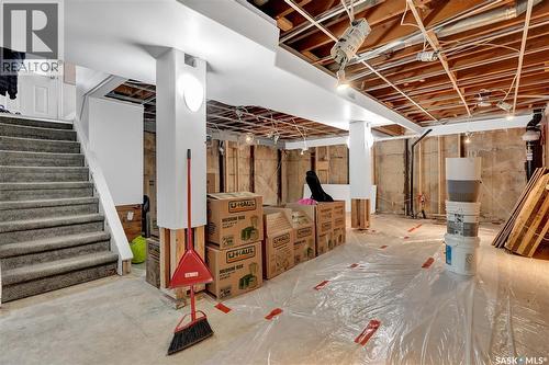 108 Hanley Crescent, Regina, SK - Indoor Photo Showing Basement
