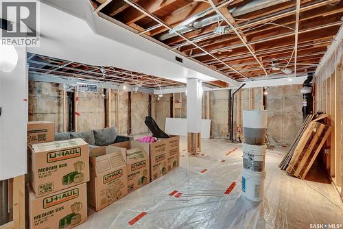 108 Hanley Crescent, Regina, SK - Indoor Photo Showing Basement