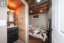 Basement bedroom + 2 pc ensuite bath - 