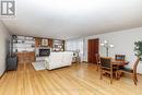 Living room with gleaming hardwood - 467 Gorham Rd Road, Fort Erie (Point Abino), ON  - Indoor With Fireplace 