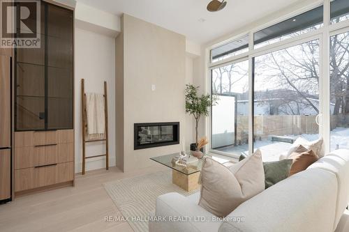 72 Marmot Street, Toronto, ON - Indoor With Fireplace