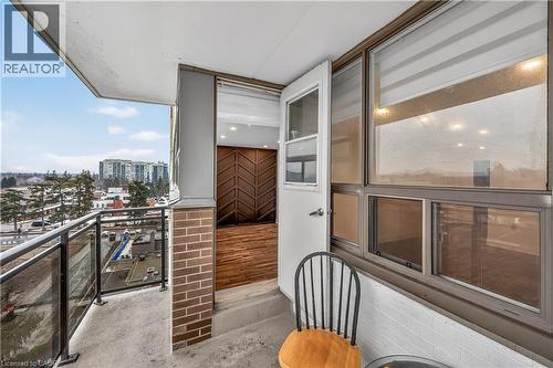 212 Kerr Street Unit# 702, Oakville, ON - Outdoor With Balcony With Exterior