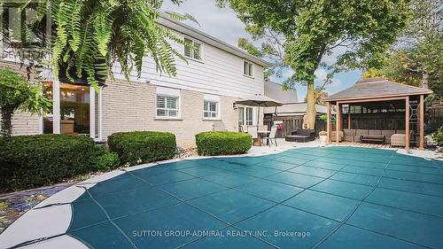 78 Thorny Brae Drive, Markham, ON - Outdoor With In Ground Pool With Deck Patio Veranda