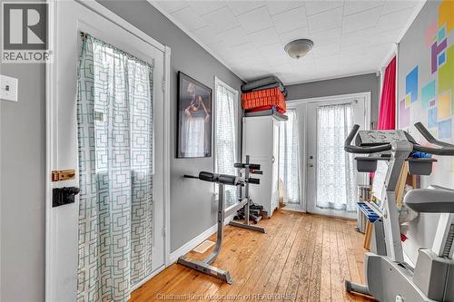66 Delaware Avenue, Chatham, ON - Indoor Photo Showing Gym Room