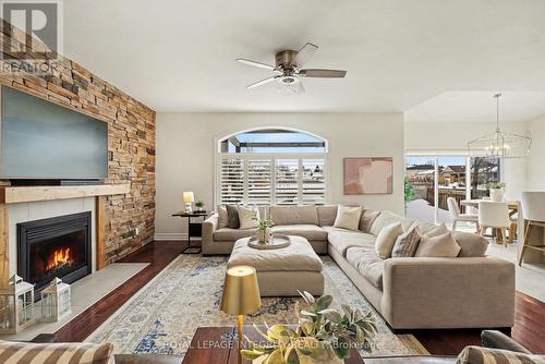 127 Lachaine Street, Russell, ON - Indoor Photo Showing Living Room With Fireplace