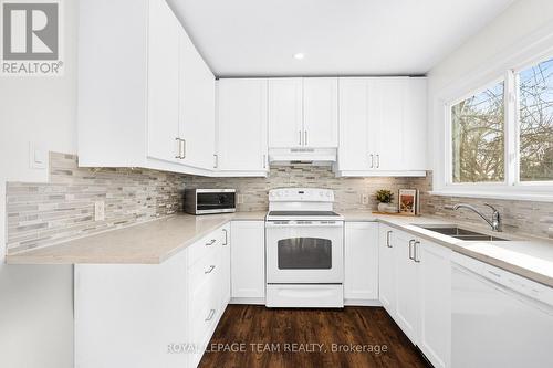 852 Borthwick Avenue, Ottawa, ON - Indoor Photo Showing Kitchen With Double Sink