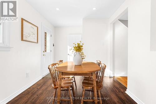 852 Borthwick Avenue, Ottawa, ON - Indoor Photo Showing Dining Room