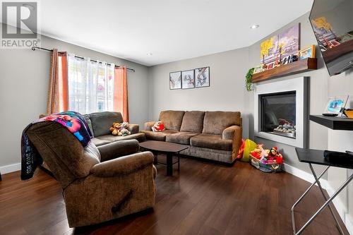 62 Chatwood Crescent, Conception Bay South, NL - Indoor Photo Showing Living Room With Fireplace