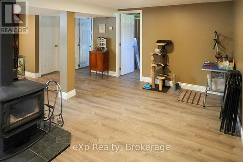 179422 Grey Road 17, Georgian Bluffs, ON - Indoor With Fireplace