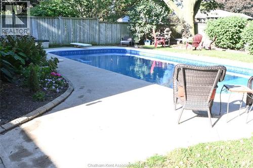 5 Bernard Avenue East, Ridgetown, ON - Outdoor With In Ground Pool With Backyard