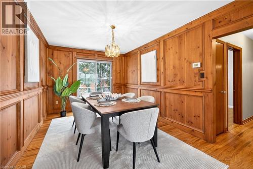 126 West 4Th Street, Hamilton, ON - Indoor Photo Showing Dining Room