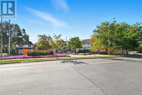 Street view from Visitor Parking Area - 401 - 141 Church Street, St. Catharines (Downtown), ON - Outdoor