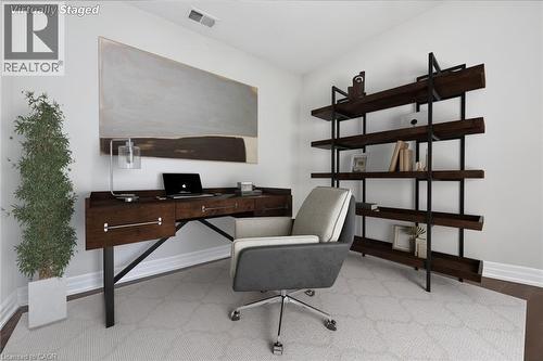 virtually staged - 1880 Gordon Street Unit# 809, Guelph, ON - Indoor Photo Showing Office