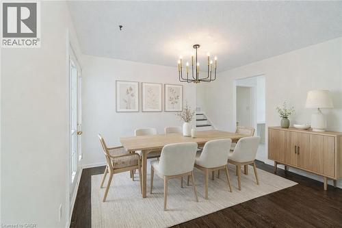 Virtually staged - 1093 Parthia Crescent, Mississauga, ON - Indoor Photo Showing Dining Room