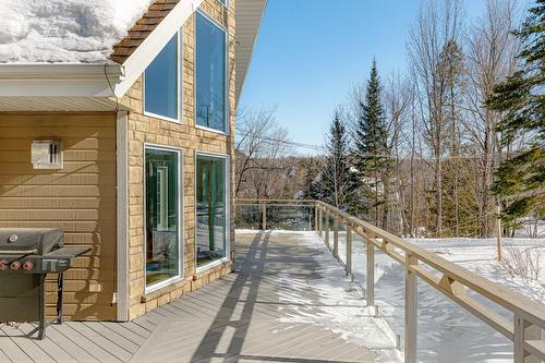 Terrasse - 861  - 865 Rue Des Pinsons, Sainte-Adèle, QC - Outdoor With Exterior