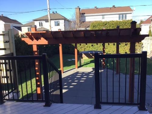 Cour - 538 Rue George-F.-A.-Wilkes, Longueuil (Greenfield Park), QC - Outdoor With Deck Patio Veranda With Exterior