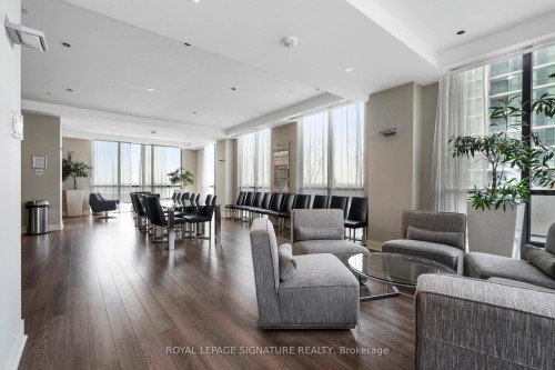 4203-3975 Grand Park Drive, Mississauga, ON - Indoor Photo Showing Living Room