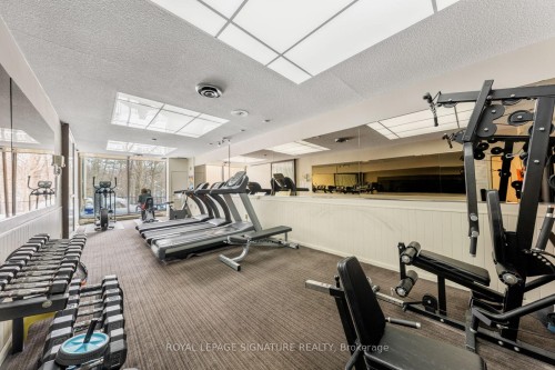 1503-1359 White Oaks Boulevard, Oakville, ON - Indoor Photo Showing Gym Room