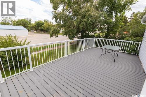 218 Bosworth Street, Kerrobert, SK - Outdoor With Deck Patio Veranda With Exterior