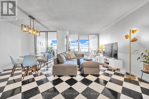 602 - 75 Emmett Avenue, Toronto, ON - Indoor Photo Showing Living Room
